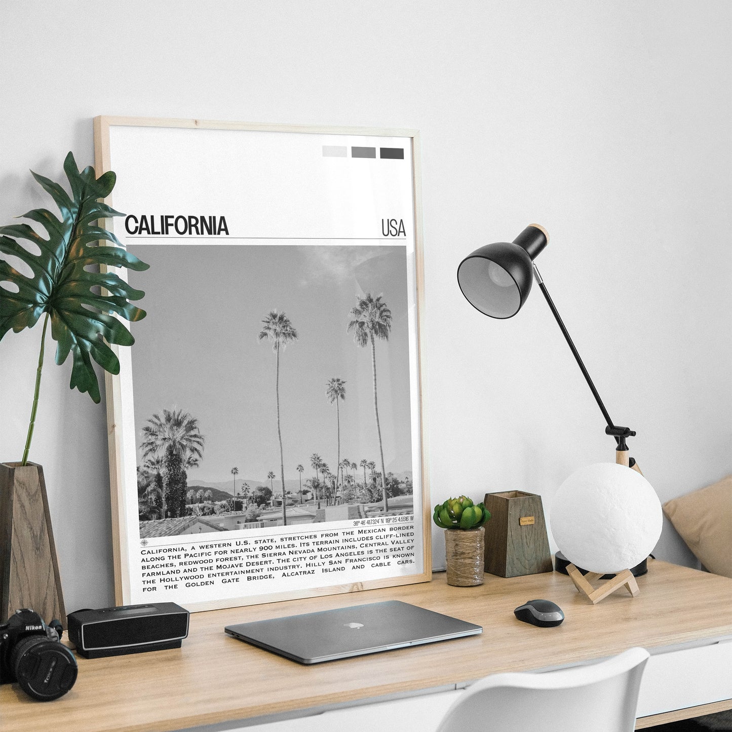 California B&W Poster #1