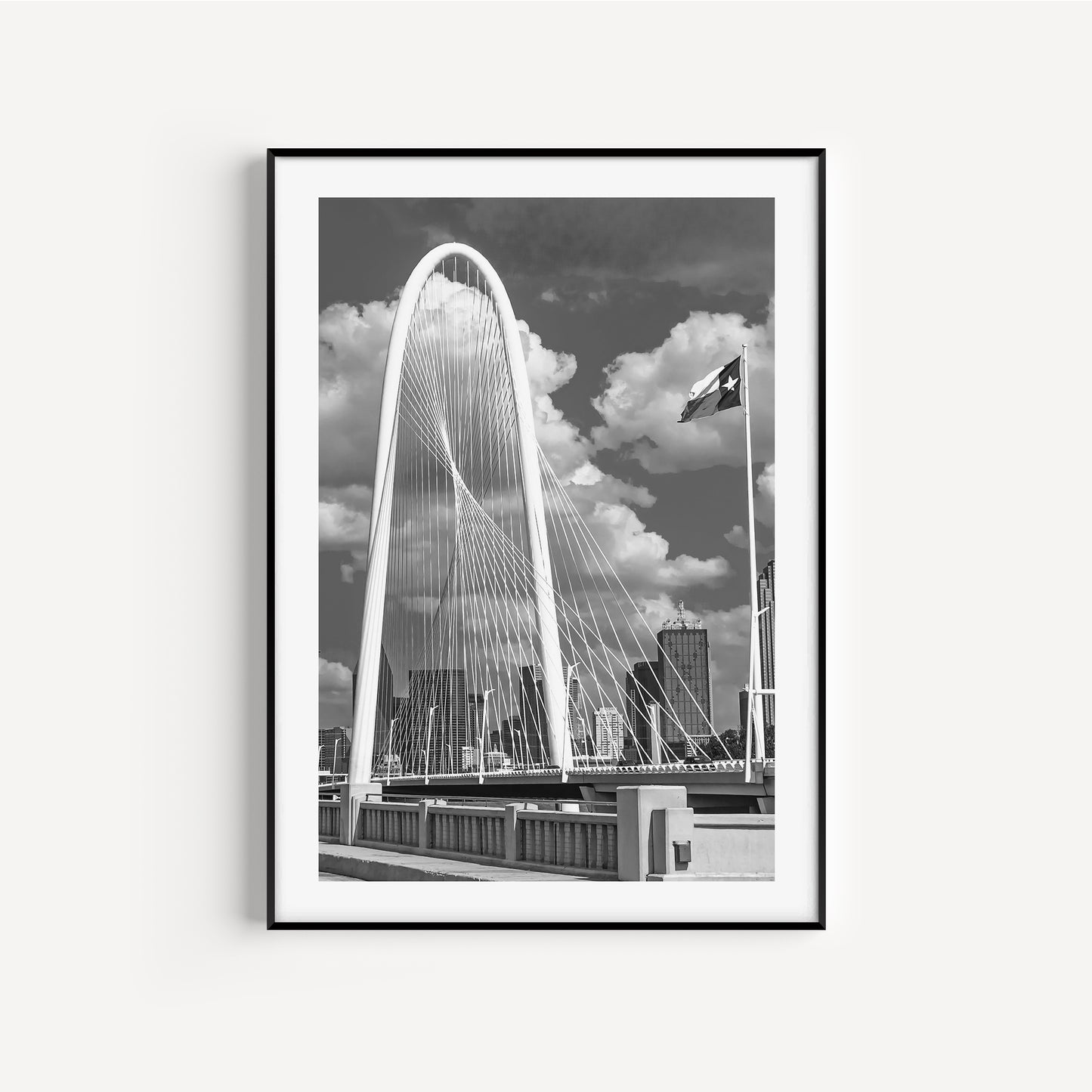 Dallas B&W City Picture #2