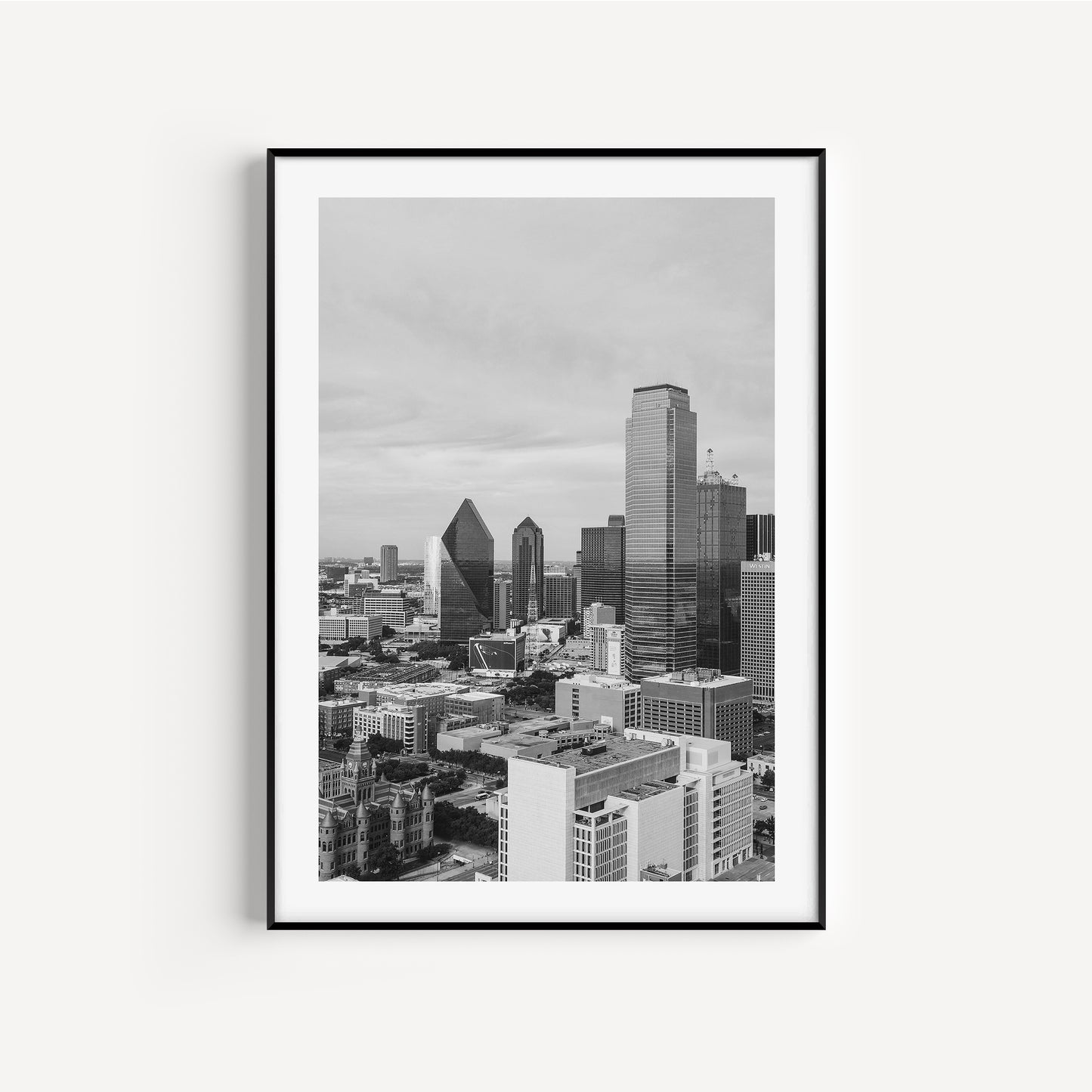 Dallas B&W City Picture #1