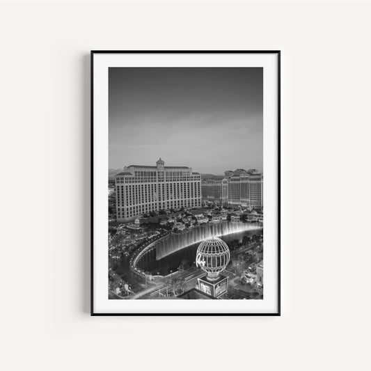 Las Vegas B&W City Picture #2