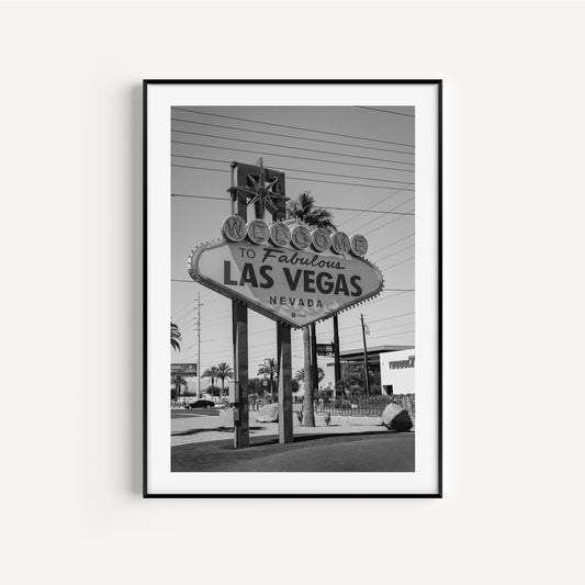 Las Vegas B&W City Picture #1