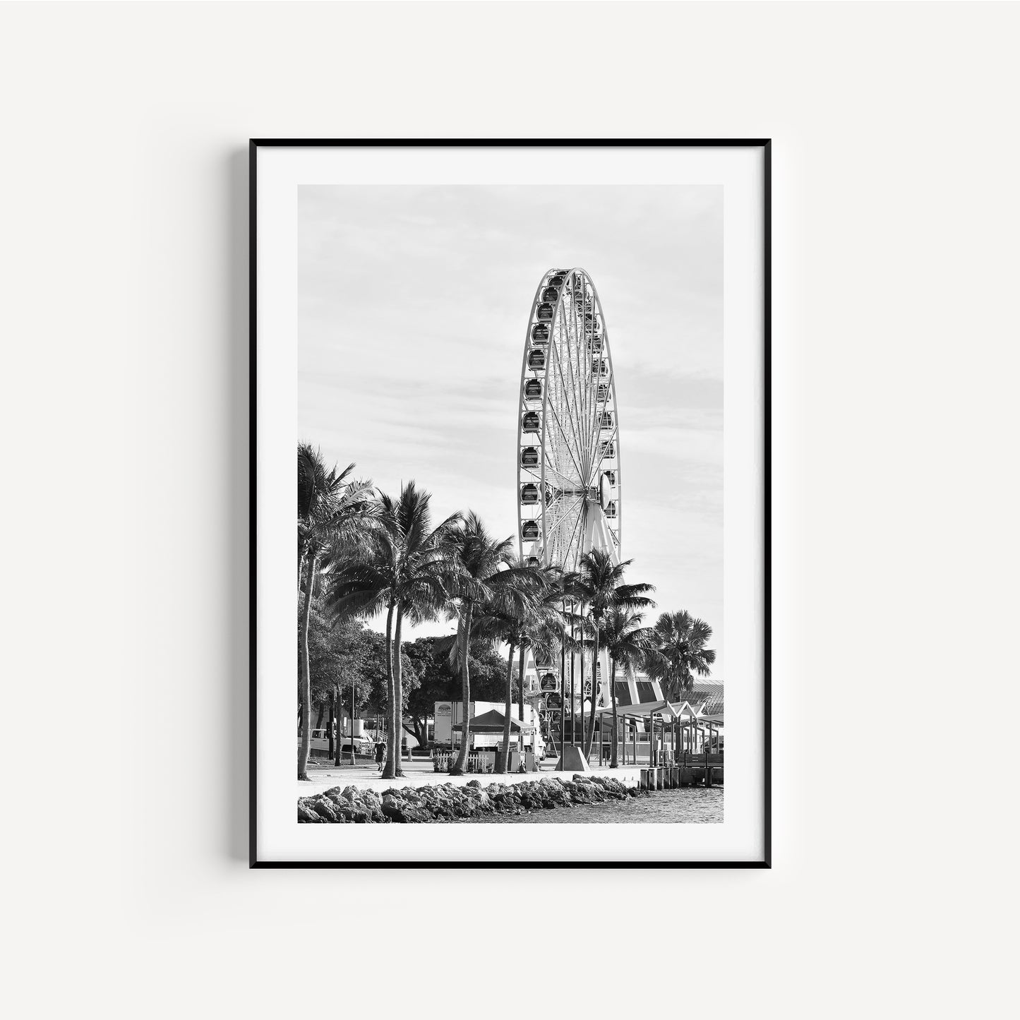 Miami B&W City Picture #2