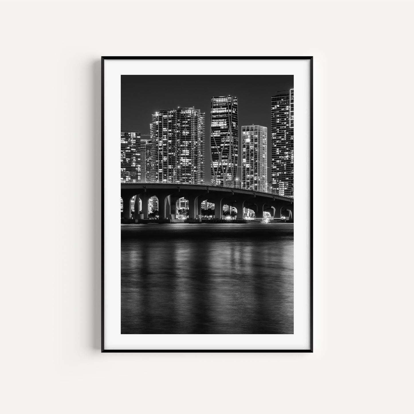 Miami B&W City Picture #1