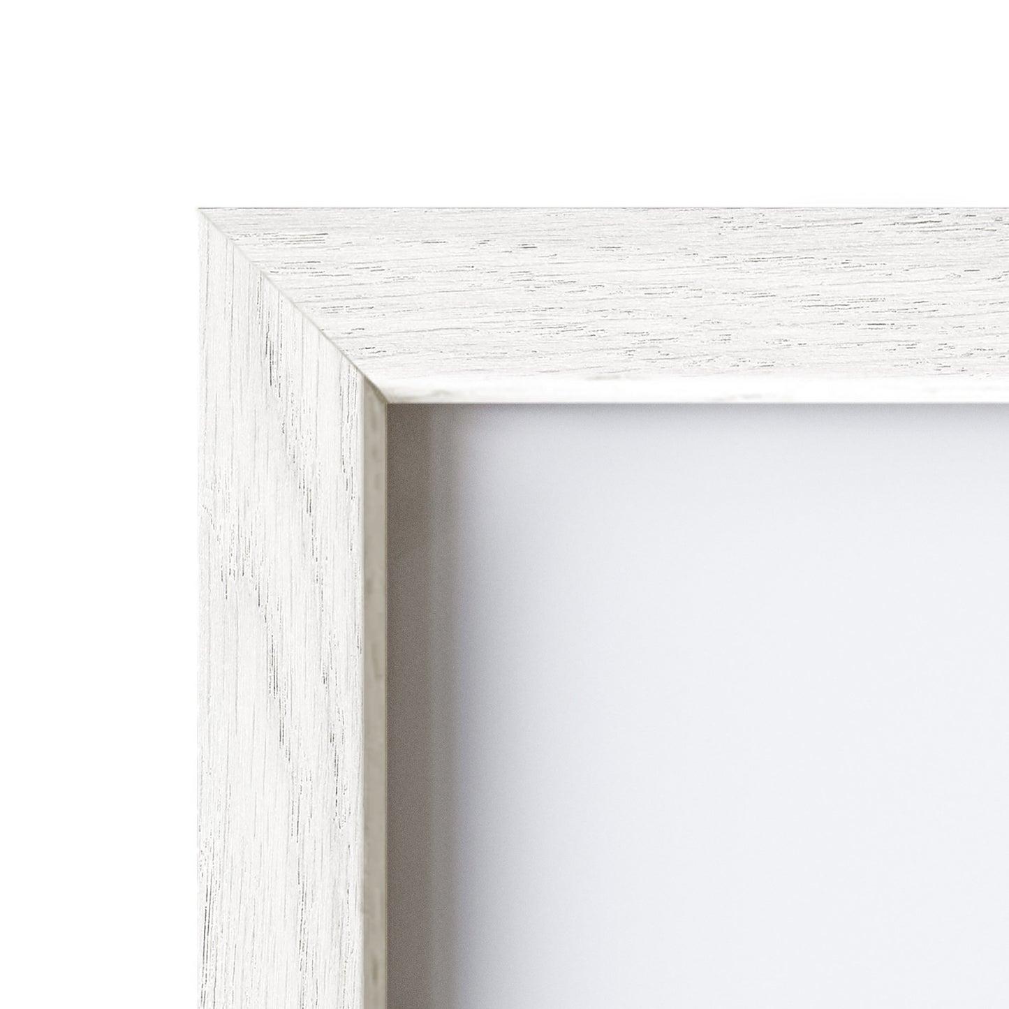 White Wood Frame